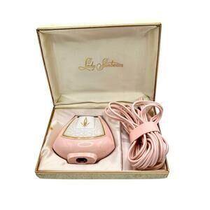 Vintage 60's Lady Sunbeam Shavemaster Pink Electric Shaver